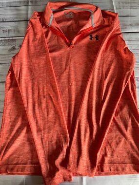 Under Armour HeatGear Quarter Zip Medium Long Sleeve Pullover